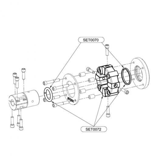 Vetus Ersatzteilset für BULFL12 und 16