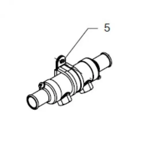 Vetus Schelle für Ölkühler mit Gummi D48mm