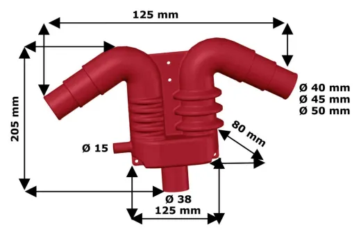 Wasserabscheider 40-45-50