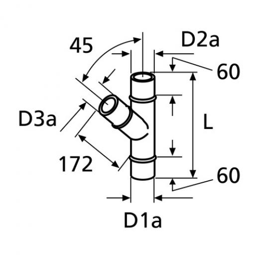 Webasto Abzweigstueck 808060 45 Grad