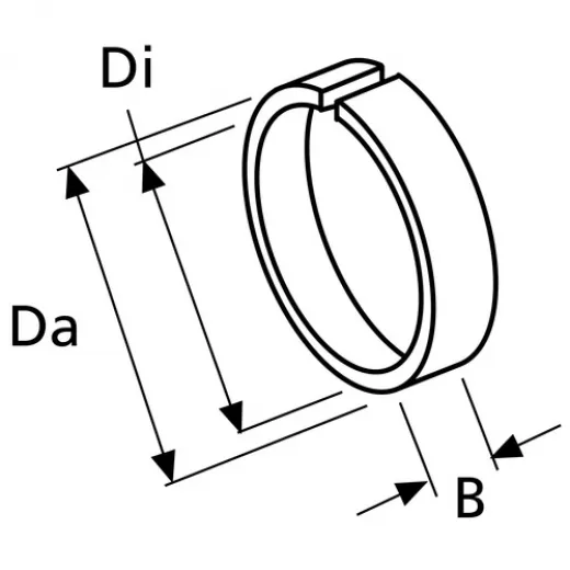 Webasto Adapterring 55/60 Kunststoff, schwarz