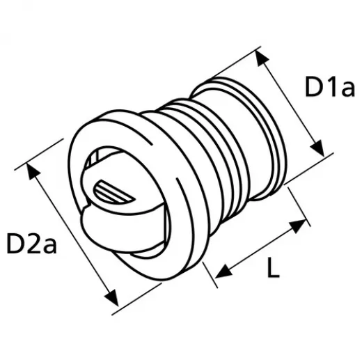 Webasto Ausstroemer D55 verschliessbar