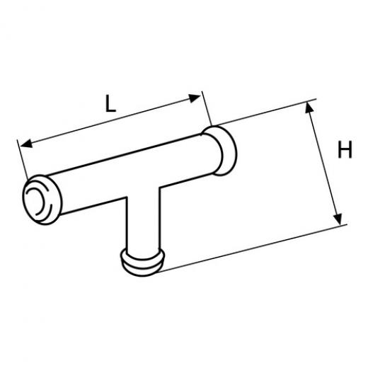 Webasto Brennstoffentnehmer 8x6x8 L50 H28 TStu