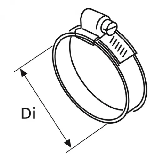 Webasto ET Schlauchschelle D32-39 Edelstahl 5 St.