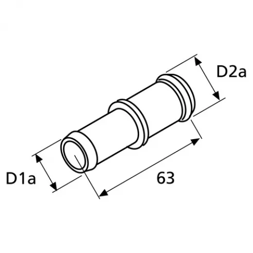 Webasto Verbindungsrohr 20/15, 10 Stk