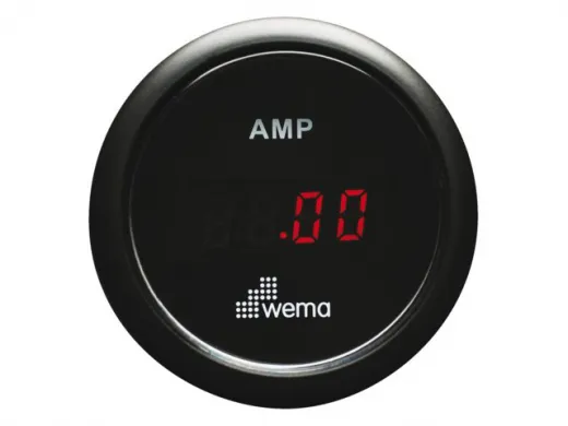 Wema Anzeige Amperemeter Kit schwarz