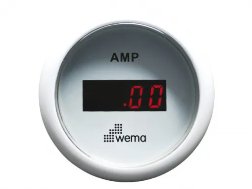 Wema Anzeige Amperemeter Kit weiß