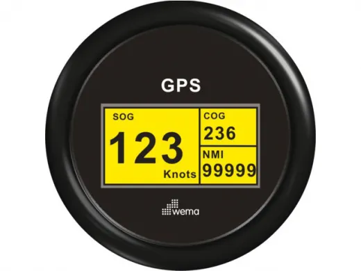 Wema GPS-Speedometer-Digital schwarz