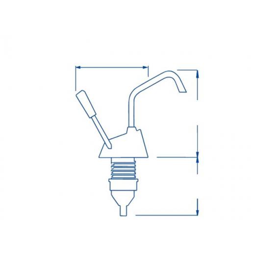 Whale GP0418 Flipper Pantry Pumpe MKIV Trinkwasser 7l/min