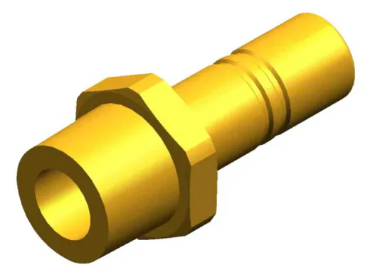 Whale WX1524 Adapter 1/2 NPT Male (Messing)