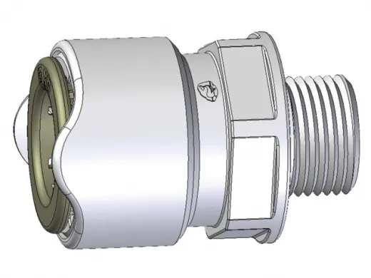 Whale WX1583 Adapter 3/8 BSP Male (2ST)