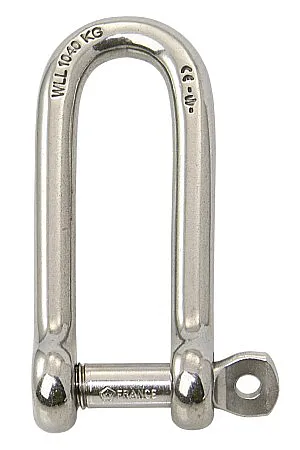 WICHARD-Segelhals-Schäkel SELF-LOCK. 6mm/45mm Li